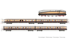 Rivarossi HR2953S - H0 - 5-tlg. Set Henschel-Wegmann-Zug mit BR 61, DRG, Ep. VI - DC-Sound